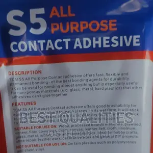 Contact Adhesive { TCM S5 All Purpose Bond}