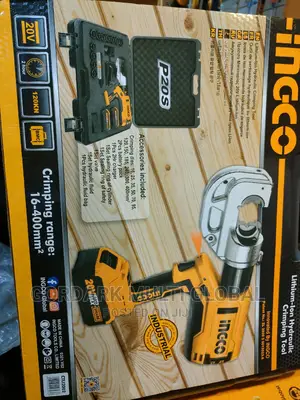 Lithium-Ion Hydraulic Crimping Tool