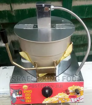 Industrial Big Pot Gas Foreign Table Top Popcorn Machine