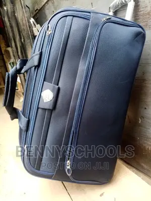 Big Star Navy Blue Express Traveling Lugga Bag With Trolleys