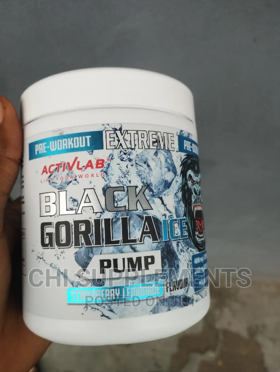 Activlab Black Gorilla Ice Pump