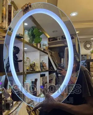 Oval Led Mirror 80/60cm