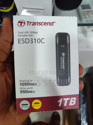 Transcend Dual Usb SSD External 1tb 10gbps
