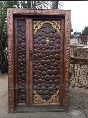 Wrought Iron Metal Door
