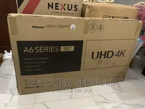 Brand New Hisense 55 Inches UHD Smart Tv + Youtube +Appstore