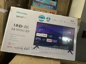 Hisense 55” Smart Tv UHD Tv +Appstore +Wi-Fi