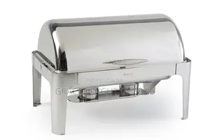 Roll Top Rectangular Chaffing Dish