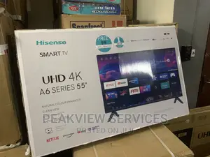 Brand New 55” Smart Tv Hisense 55 Inches UHD Smart Tv