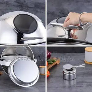 Roll Top Round Chaffing Dish