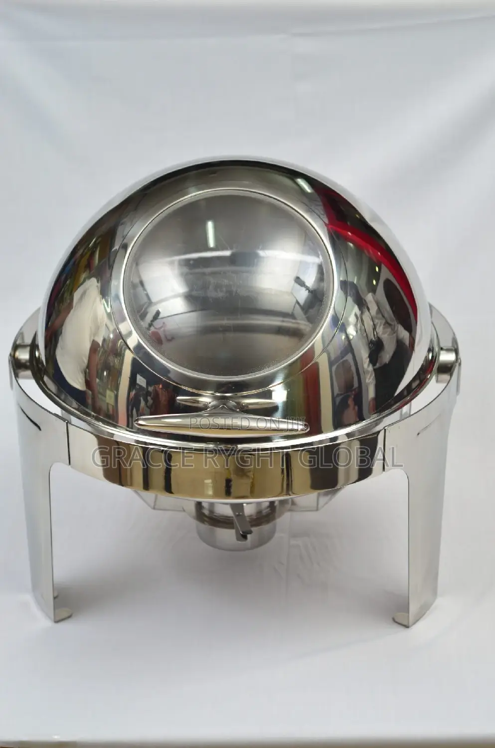 Roll Top Round Chaffing Dish