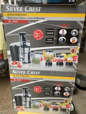 Silver Crest 4-in-1 Juicer and Blender