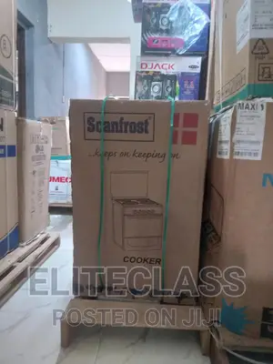 Scanfrost (Ck5400b) Gas Cooker