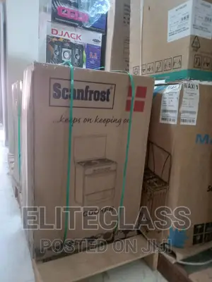 Brand New Scanfrost 4 Burner Standing Gas Cooker-Ck5400b