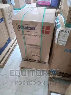 Scanfrost 4 Burner Gas Cooker (Ck5400b)