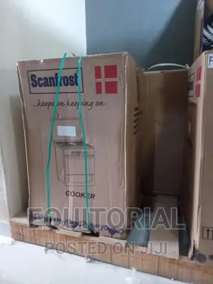 Scanfrost 4 Burner+Oven Gas Cooker-Ck5400b