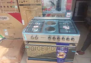 Maxi Standing Gas Cooker Stainless