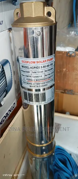 Solar Submersible Borehole Pump
