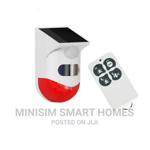 Outdoor Solar Alarm