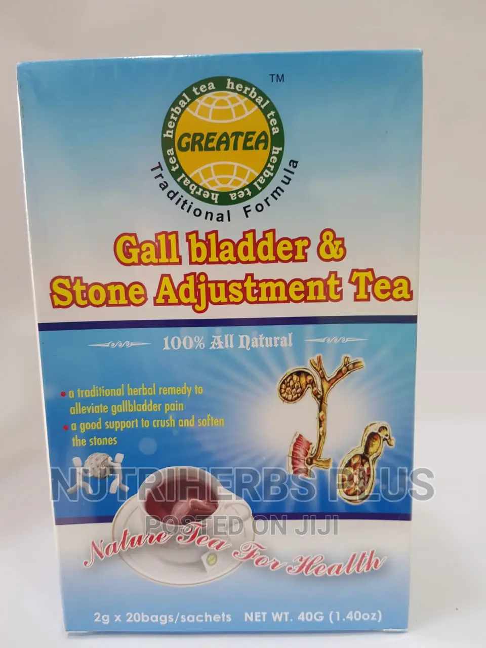 Greatea Gall Bladder and Stone Removal Herbal Tea