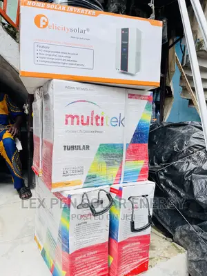 7.5kva Installation Solar System and 220ah Tubular Battery 4