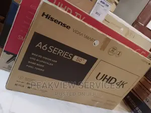 New 50A6H Series Hisense 50" UHD Netflix Tv
