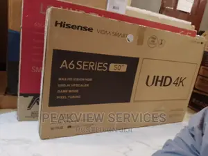 Hisense Brand New 50A6H Series Smart Tv+Free Wall Bracket