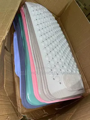Anti Slip Bath Mat With Foot Scrub (Big Size)