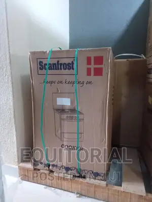 Brand New Scanfrost 4 Burner Gas Cooker-Ck5400b