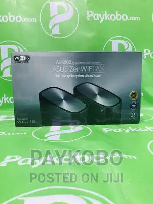 Asus Zenwifi Ax6600 Tri-Band Mesh Wifi 6 System (Xt8 2pk)
