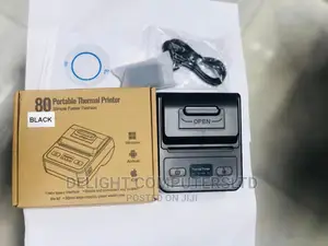 80mm Thermal Receipt Rechargeable Printer Bluetooth + Usb