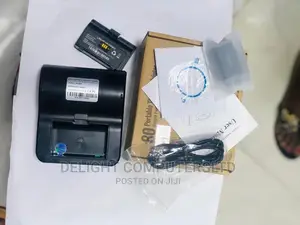 80mm Thermal Receipt Rechargeable Printer Bluetooth + Usb