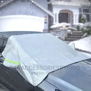 Car Windscreen Cover With Mirror Muff Cover
