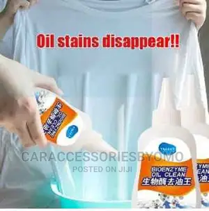 Bioenzyme Oil Clean Clothes Cleaner Oil Stain Removal