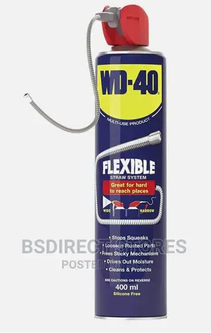 Wd-40 Flexible Straw System Multi- Purpose Lubricant 400ml