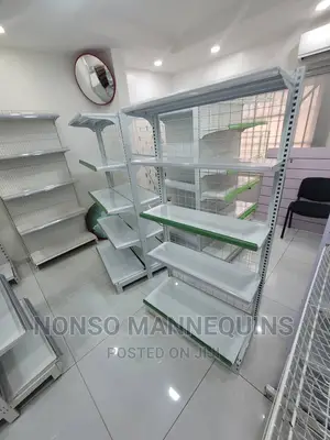 Brand New Single Sided Wire Mesh 70kg Load Capacity Shelves