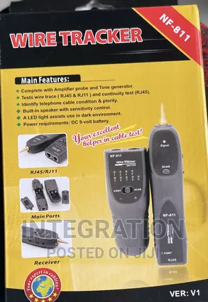 Noyafa - Nf-811 Lan Cable Tester Wire Tracer Fault Locator