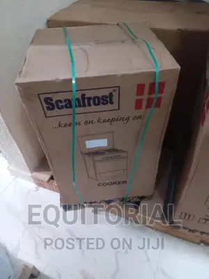 Original Scanfrost 4 Burner Gas Cooker