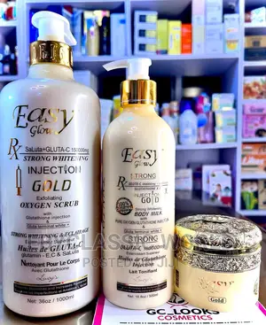 Easy Glow PX Strong Whitening Injection Gold Set