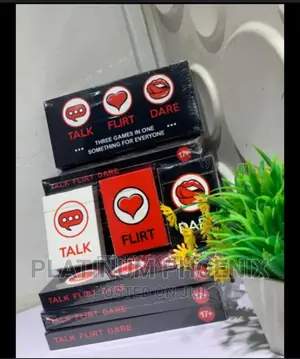 3in1 Talk, Flirt and Dare Game Card
