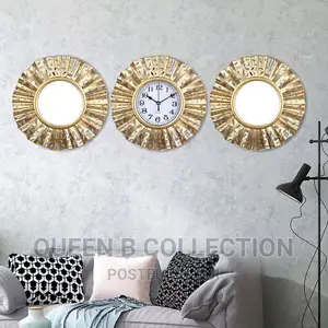 3 in 1 Decorative Wall Clock.