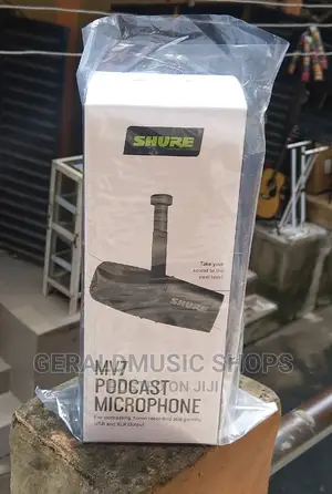 Shure Mv7 Podcast Microphone