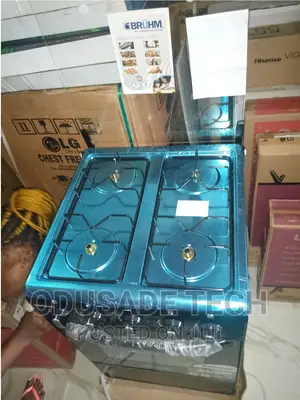 Bruhm Solid 4burner Gas Cooker