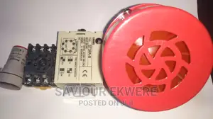 Automatic Alarm Siren With Display Indicator Light and Timer