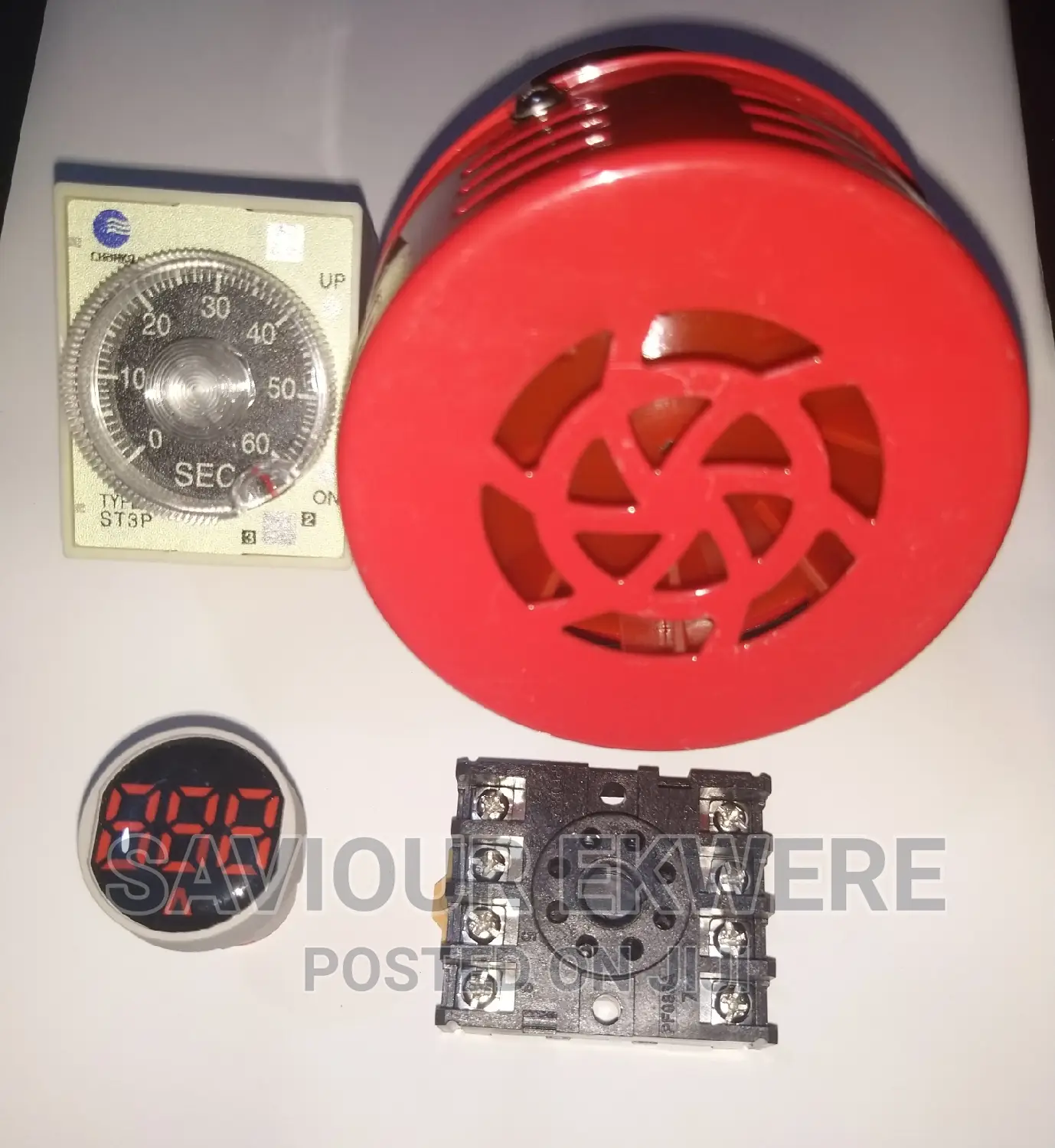 Automatic Alarm Siren With Display Indicator Light and Timer