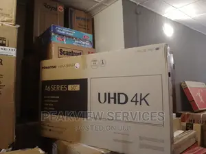Reliable 50'' Hisense Uhd Smart With Appstore+Bluetooth
