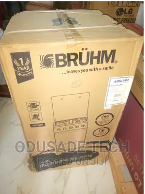 Bruhm Gas Cooker 4burners With Oven