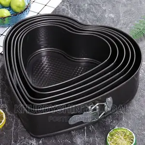5pcs Love Shape Cake Mold