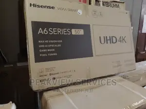 50''hisense Uhd Smart Tv(50A6G)Bluetooth>Appstore>Netflix