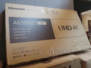 Hisense Smart 50'' Uhd A6 Series(50A6G)>Appstore+Netflix