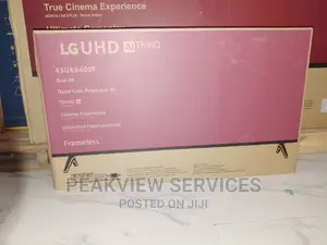 Lg 43" Smart Tv Lg 43" UHD Smart Tv+Wifi+Miracast